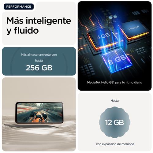 Motorola Moto G06 4G 6.88" 4GB 256GB 50Mpx Verde