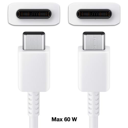 Samsung Cable USB-C a USB-C 3A 1.8 Metros Blanco (EP-DX310JWE)