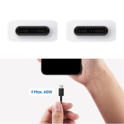 Samsung Cable USB-C a USB-C 3A 1.8 Metros Blanco (EP-DX310JWE)