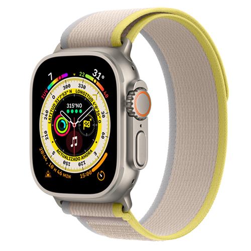 Apple Watch Ultra GPS+ Cellular 49mm M/L Titanium/Amarillo/Beige
