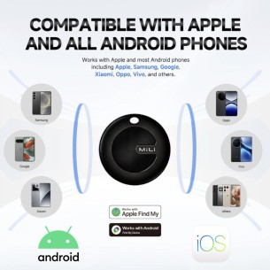 Mili Mi Tag Duo Rastreador Inteligente Dual para Apple iOS y Android Find Hub 2