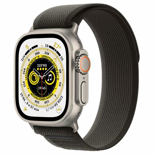 Apple Watch Ultra GPS+ Cellular 49mm Titanium Negro/ Gris (MQFX3TY/A)