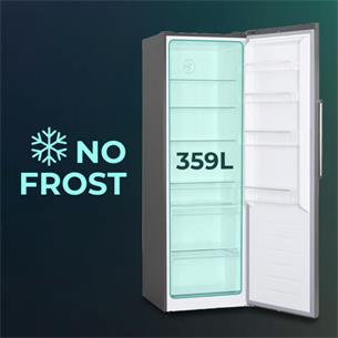 Svan SR185601ENFDX Refrigerador 359L 185x60x65cm Inox 2