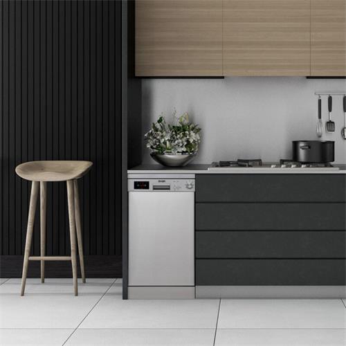Svan SJ104501EDX Lavavajillas 45cm 10 Sets 2 Bandejas Inox