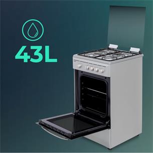 Svan SKG4501X Cocina Gas 50cm Inox 2