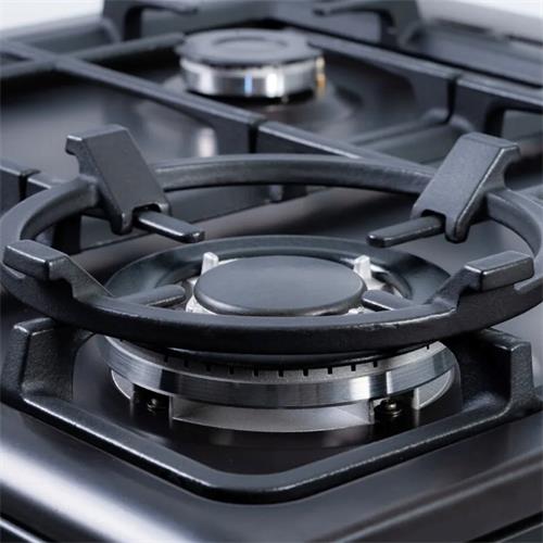 Svan SKGW4600RN Cocina Gas 60cm Rustico Negro