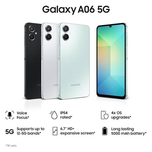 Samsung Galaxy A06 5G 6GB 128GB (SM-A066B) Black Internacional