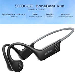 Doogee BoneBeat Run Auricular Deportivo de Conducción Osea Bluetooth Negro 2