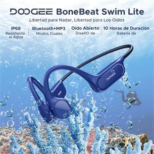 Doogee BoneBeat Swim Lite Auricular de Conducción Osea BT y MP3 para Nadar Azul 2