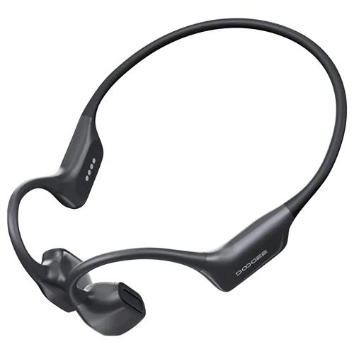 Doogee BoneAir Swim Auricular de Conducción Osea y Aerea BT y MP3 para Nadar Gris Oscuro