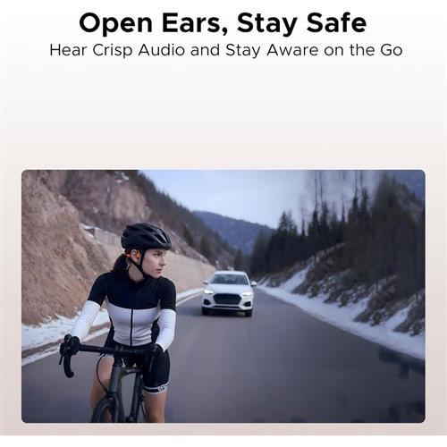 Doogee BoneAir Swim Auricular de Conducción Osea y Aerea BT y MP3 para Nadar Naranja