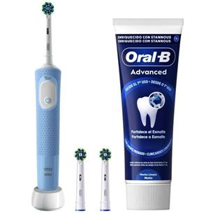 Braun Oral-B Vitality Pro Cepillo Eléctrico +2 Cabezales+ Dentrífico Azul (D103.413.3/2RF+DENT.) 2