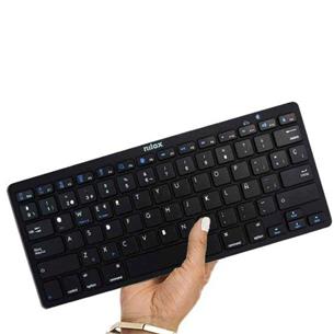 Nilox Teclado Bluetooth Negro (NXKB01B) 2