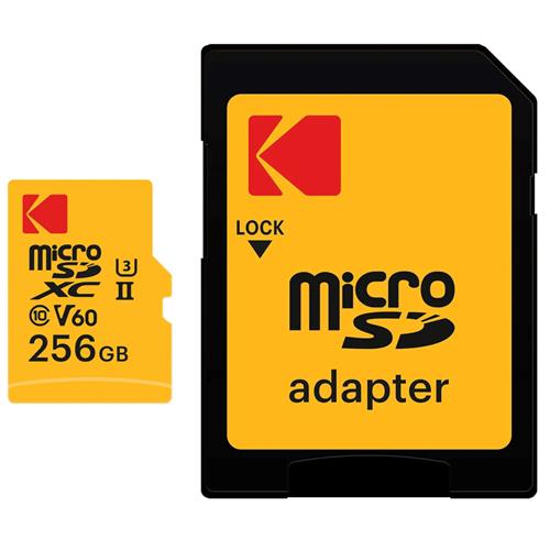Memoria Micro Sd 256GB UHS-I U3 V30 Kodak