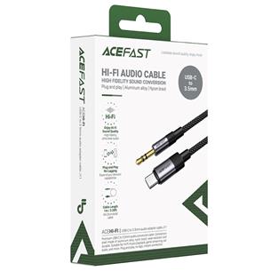 Acefast J11 Adaptador USB-C a Jack 3.5mm Macho Negro 2