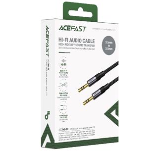Acefast J10 Adaptador Jack 3.5mm Macho a Jack 3.5mm Macho 1 metro Negro 2