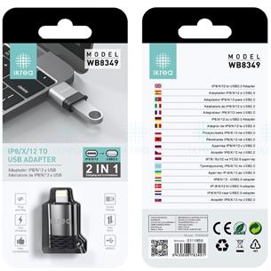 Adaptador USB-A a Lightning Ikrea WB8349 2