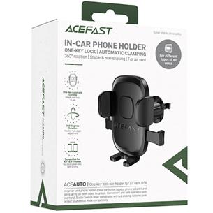 Acefast D56 Soporte para Móviles con Ajuste en Rejilla de Aire Negro 2