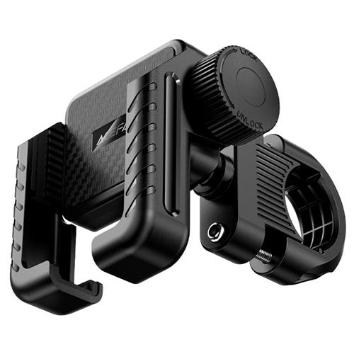 Acefast D58 Soporte de Móvil para Bicicleta y Patineta, Antideslizante Negro