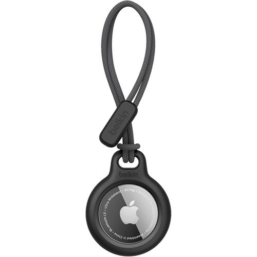 Belkin LLavero para Apple Air Tag Negro con Correa (F8W974BTBLK)