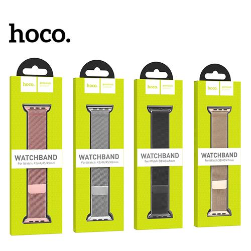 Hoco iWatch WA03 Correa Acero Negro
