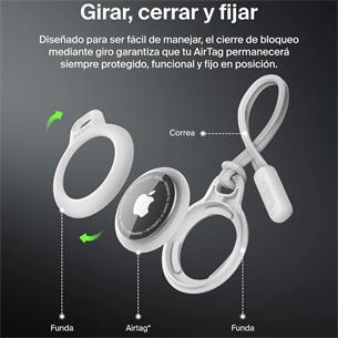Belkin LLavero Apple Air Tag Blanco con Correa (F8W974BTWHT) 2