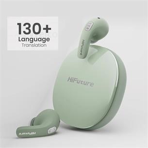 HiFuture FlyBuds4 AI Auricular Bluetooth con Tradución Simultanea de 130 idiomas Verde 2