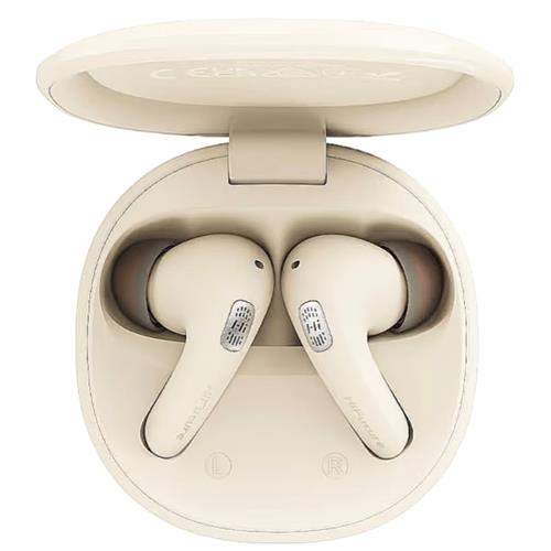 HiFuture FlyBuds4 AI Auricular Bluetooth con Tradución Simultanea de 130 idiomas Latte