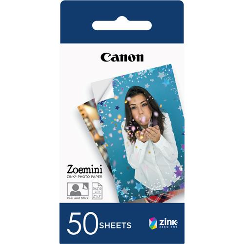 Canon ZP-2030 Papel Fotográfico para Zoemini Pack 50 Hojas