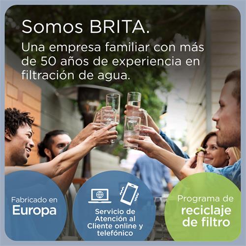 Brita Marella Jarra Filtrante 2.4L + 2 Filtros Maxtra Pro Blanca