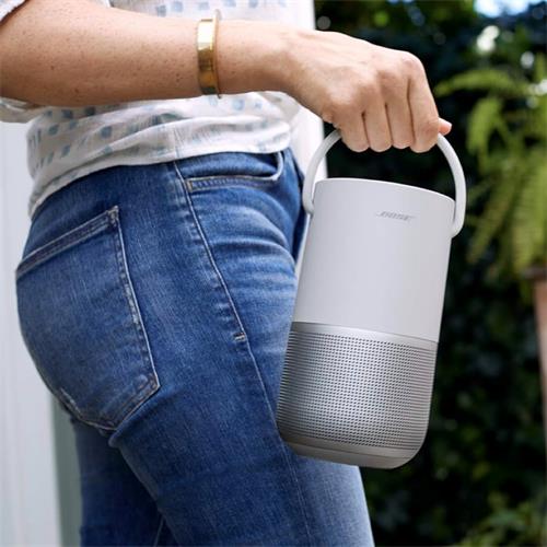 Bose Portable Smart Speaker Altavoz Portátil Bluetooth y Wifi con Alexa Plata