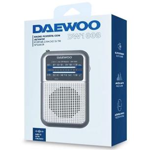Daewoo DW1008SL Radio AM/FM Plata 2