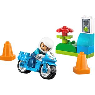LEGO 10471 Moto de Policia Azul 2