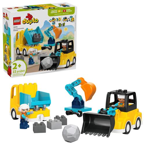 LEGO 10475 Vehiculos de Construccion 3 en 1