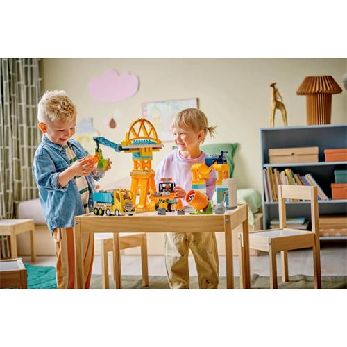 LEGO 10476 Obra y Vehículos de Construccion 3 en 1