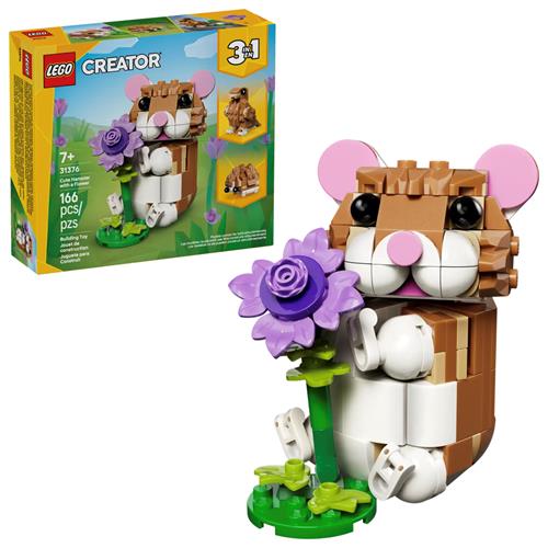 LEGO 31376 Lindo Hámster con Flor