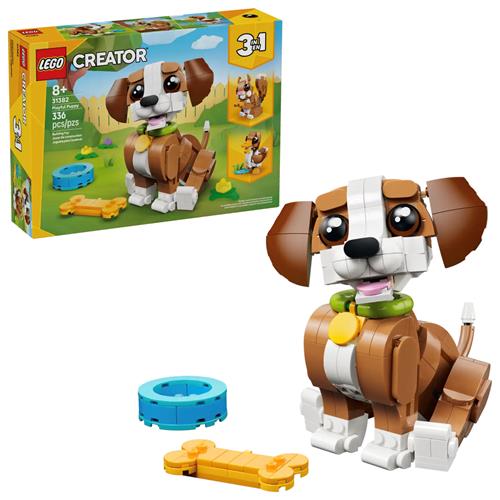 LEGO 31382 Simpáticos Animales: Cachorro Juguetón