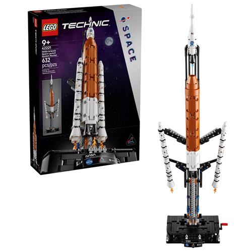LEGO 42221 Cohete del Sistema de Lanzamiento Espacial NASA Artemis