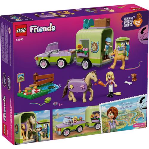 LEGO 42695 Remolque para Caballo y Potrillo
