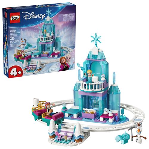 LEGO 43281 Castillo de Hielo de Elsa y Aventura en la Nieve