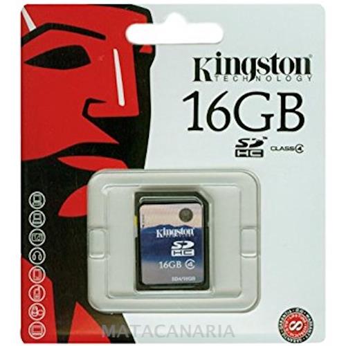 Kingston Sdhc 16Gb Class 4