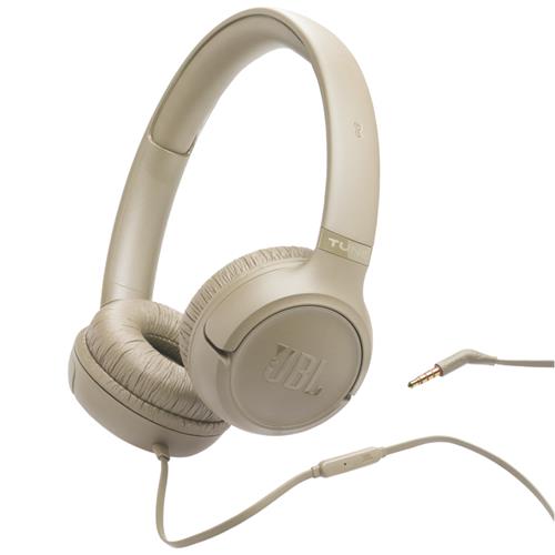 Jbl Tune 530 Auricular con Cable Jack 3.50mm Beige