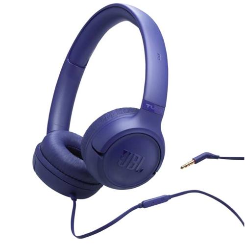 Jbl Tune 530 Auricular con Cable Jack 3.50mm Blue