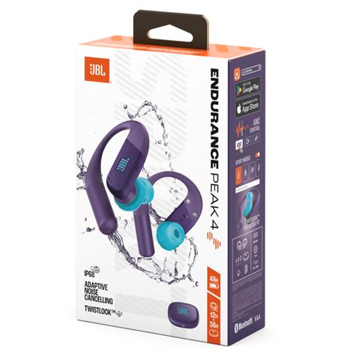 Jbl Endurance Peak 4 Auricular Bluetooth Purple