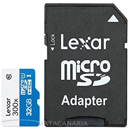 Lexar Lsdmi32Bgg1Eu300A Micro 32Gb 45Mb/S Uhs-I