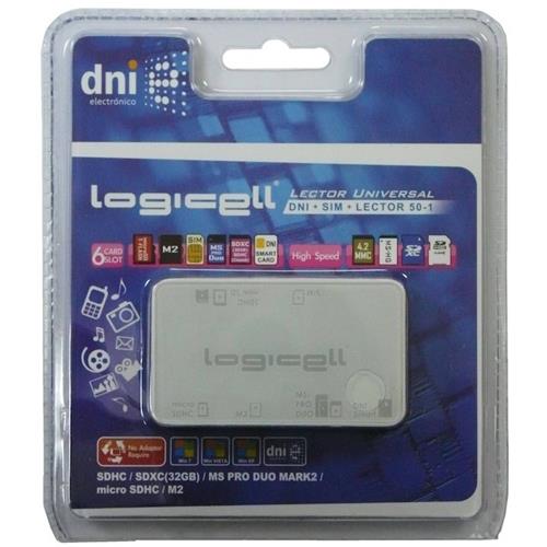 Mem. Lector Logicell 50-1 Con Dni Y Sim