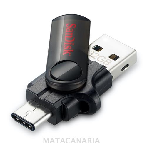 Sandisk Dual Usb Drive 32Gb Type C Usb 3.1