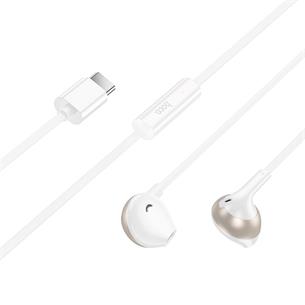 Hoco M115 Auricular con Micrófono y Conexión USB-C Blanco 2