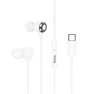 Hoco M116 Auricular con Micrófono y Conexión USB-C Blanco 2