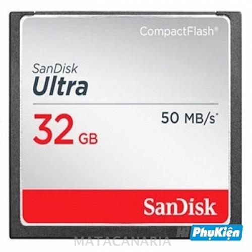 Sandisk Ultra Cf 16Gb 50Mb/S 333X